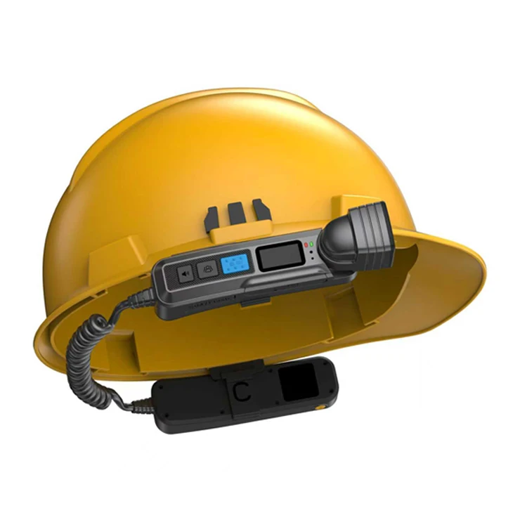 Detachable Smart Safety Helmet Module, 4G Real-Time Video & GPS Tracking, Compatible with All Standard Helmets