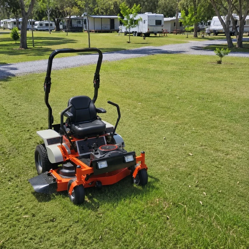 50 Inch Commercial Zero Turn Riding Lawn Mower Ride on Mower Dual Hydrostatic Drive 803cc V Twin Engine