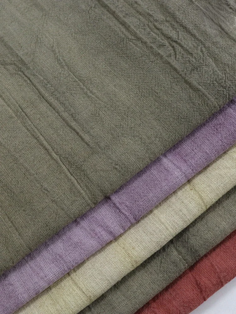 בד כותנה טהור חולצות אתנית להתלבש בדים לתפירה לבגדי אופנה עיצוב בד דירי במטר