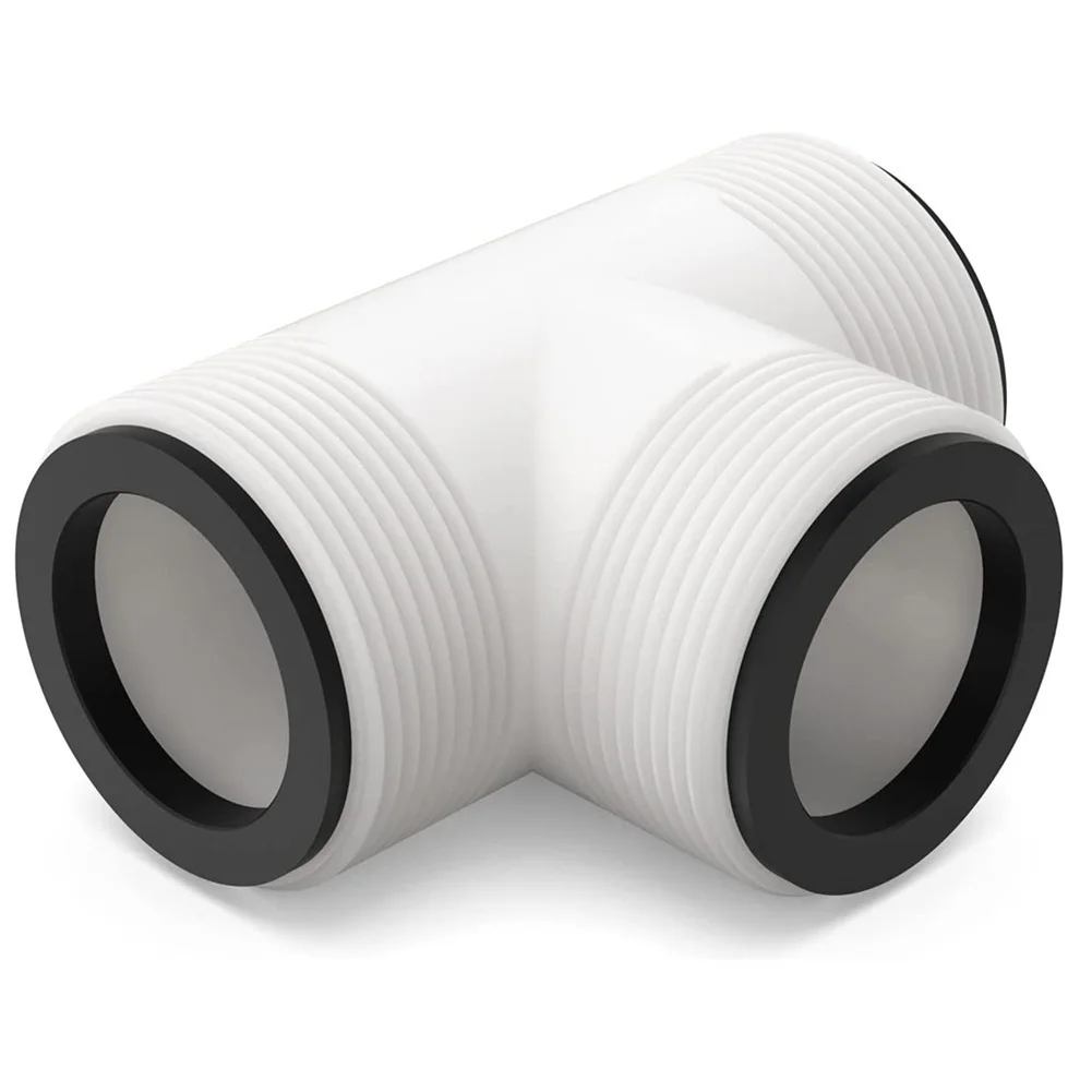 Pool Hose Extender Controlling Flow Pool Pump Hose Tee T-Joint Connector Above Ground Pool Hose Connector for Intex Coleman Pool