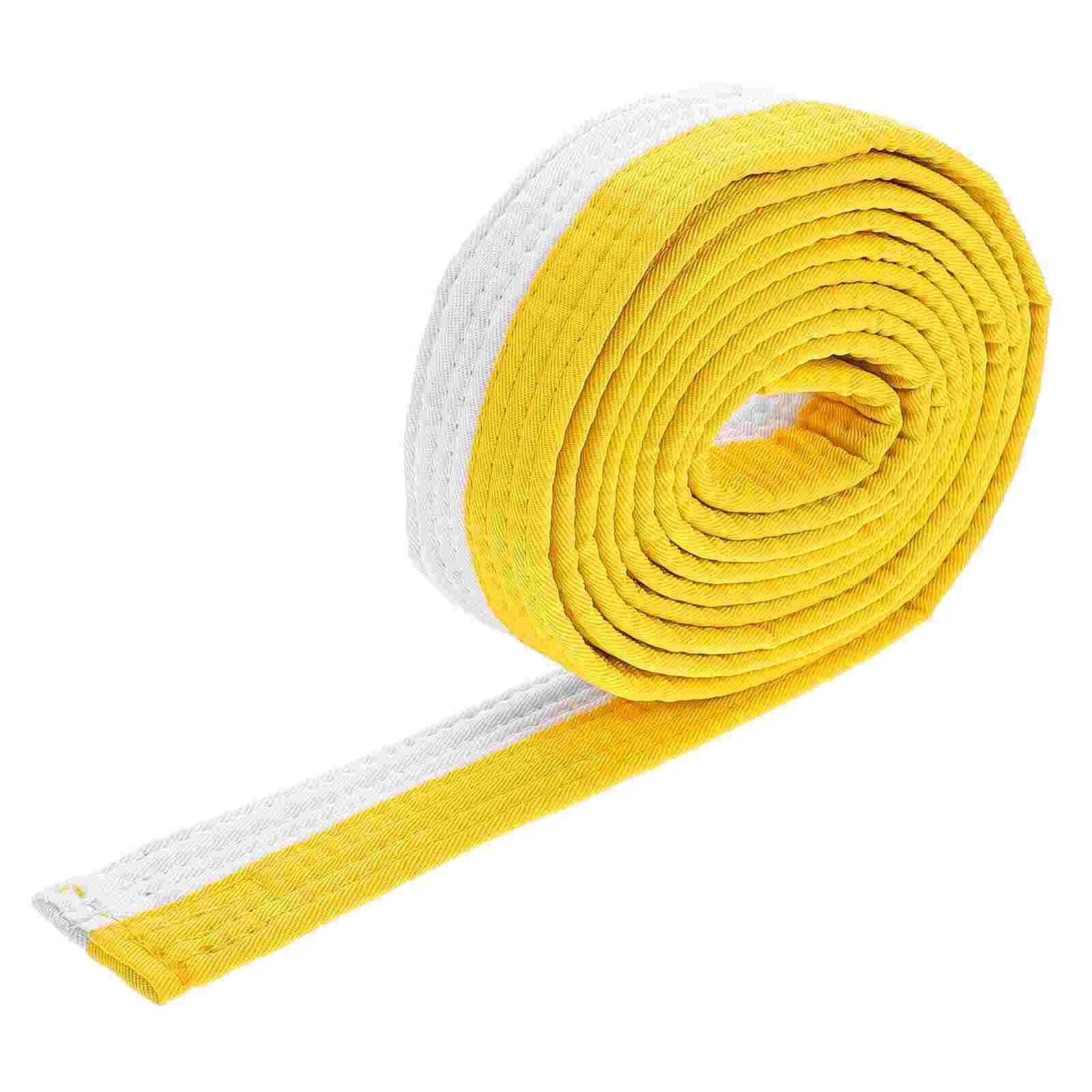 Taekwondo Belt Karate Belts Hapkido Uniform Yellow Boxing Costume Training Equipment Exam Martial Displays Stuff