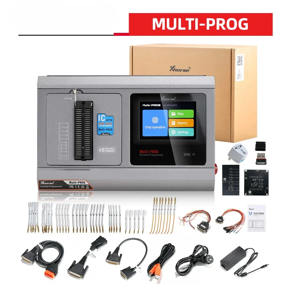 For Multi-Prog ECU TCU  Read / Write / Clone OBD2 Programmer Tool Update of VVDI Prog with MQB48