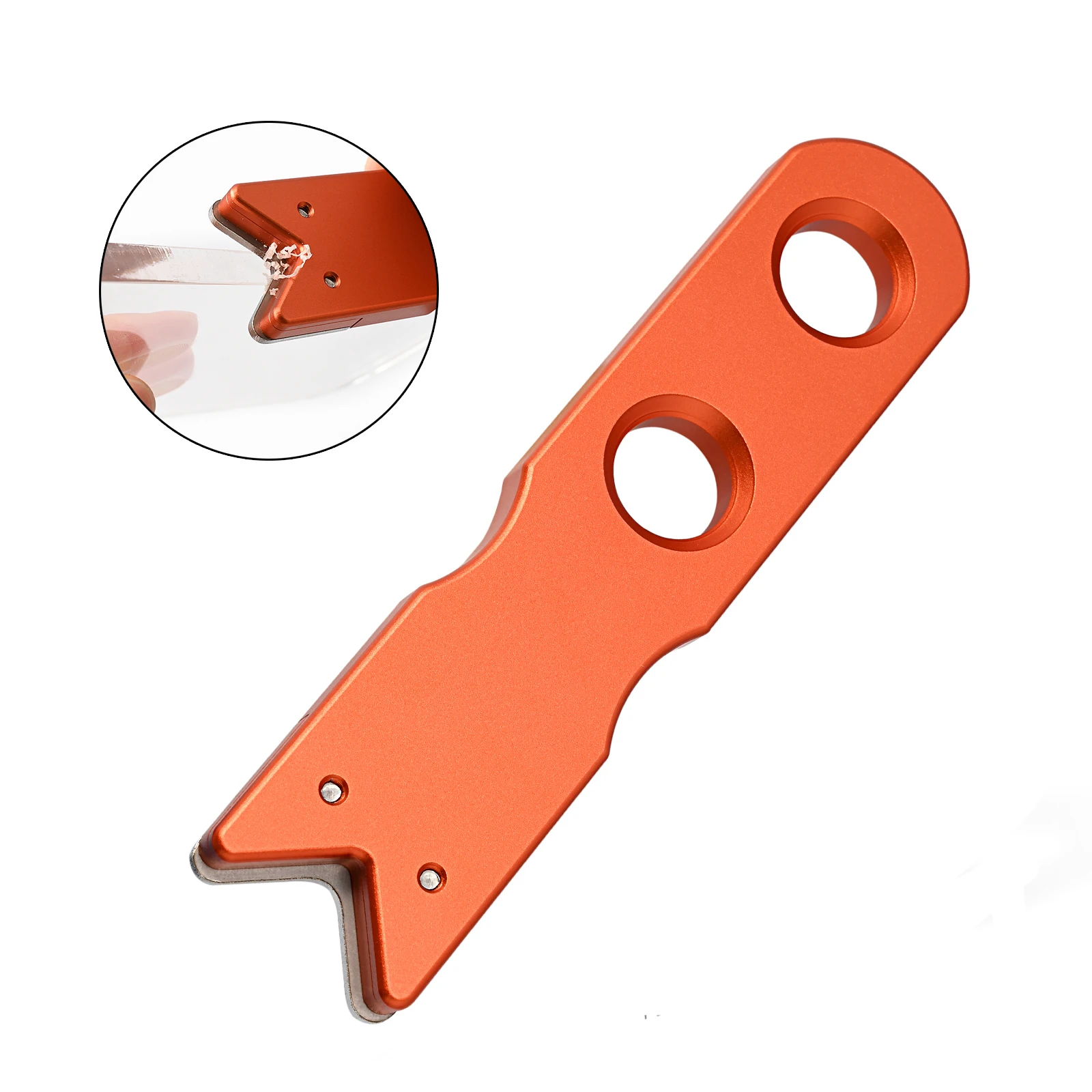 EHDIS 90° V-Shaped Edge Trimmer Alloy V-Blade Sharpener for Acrylic Board Sharp Wood Edge Chip Deburring Tool Furniture Trimming