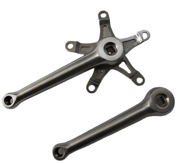 

xacd made strongest titanium cranks and spider and locking by solid alloy