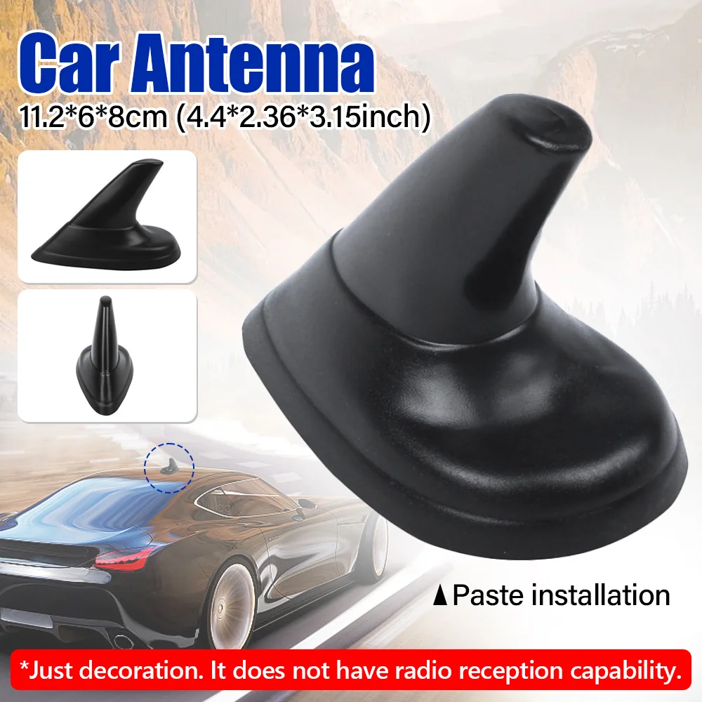 Antena aérea simulada de aleta negra, 1 piezas, compatible con SAAB 9-3 9-5 93 95, AERO Shark