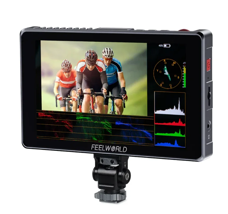 FEELWORLD S7 7 Inch 12G SDI HDMI2.0 Camera Field Monitor with 1600nit High Brightness Touchscreen