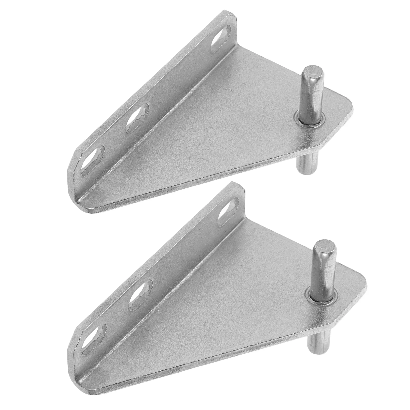 2 Pcs Freezer Door Hinge Refrigerator Replacement Hinges for Metal Stainless Steel Parts Heavy Duty