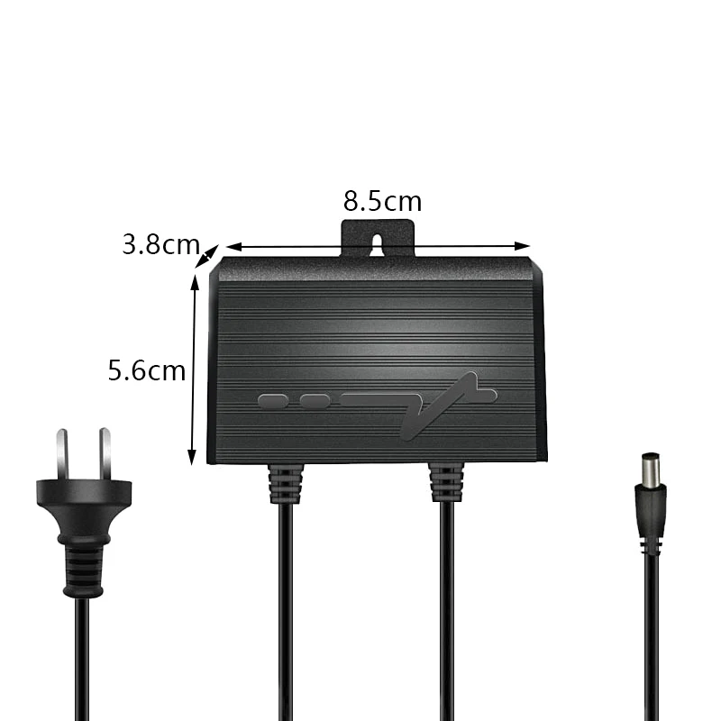 แหล่งจ่ายไฟ 12V 2A กล้องวงจรปิดอะแดปเตอร์กันน้ํา EU US ปลั๊กอะแดปเตอร์ 2.1X5.5 มม.สําหรับกล้องวงจรปิดกล้อง Charger