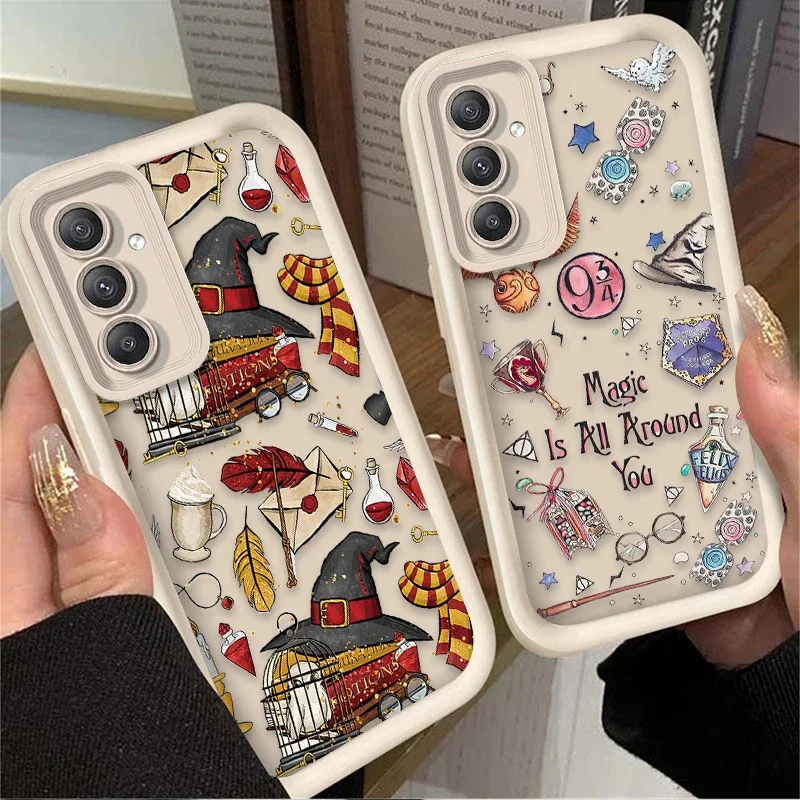 Magic Potters Wand Harries Case For Samsung Galaxy A56 A36 A26 A16 A06 A15 A25 A35 A55 5G S25 S24 S23 Ultra S22 S21 Plus FE Capa - náhled 2