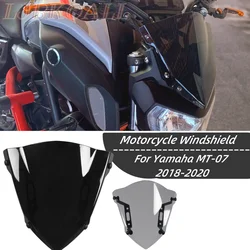 Protector de parabrisas para motocicleta, Deflector de viento para Yamaha 2019-2018, MT07 MT 07, 2020