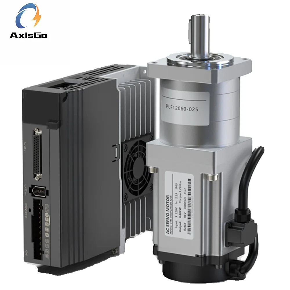 

60/80 Servo Motor with Integrated Planetary Gearbox Precision Gear Reducer Drive Kit