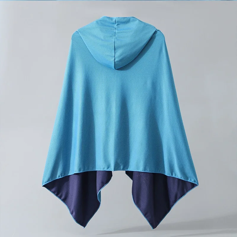 

Cool Sensation Quick Drying Beach Cape Diving Quick Drying Hooded Soaking in Hot Springs Changing Clothes and Bathrobes