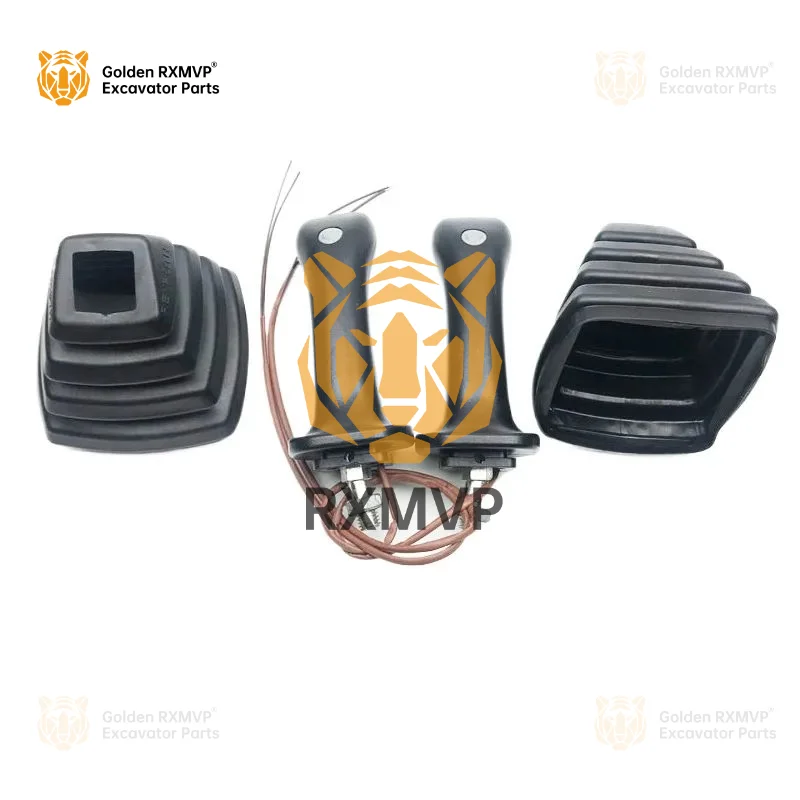 For Yuchai Lonking Xcmg Lovol 55/60/65/75-8/80 Rexroth Joystick Handle Rubber Excavator Accessories