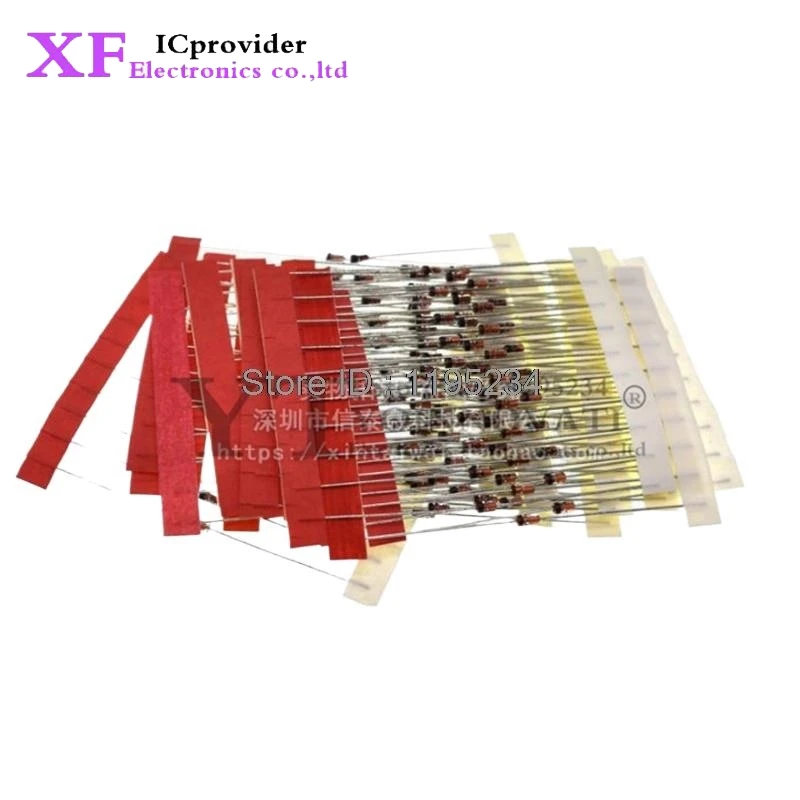 1/2w 0.5W Zener Diode 3.3-30V 14values*10pcs=140pcs Assorted Assortment Set New electronic diy kit Best quality