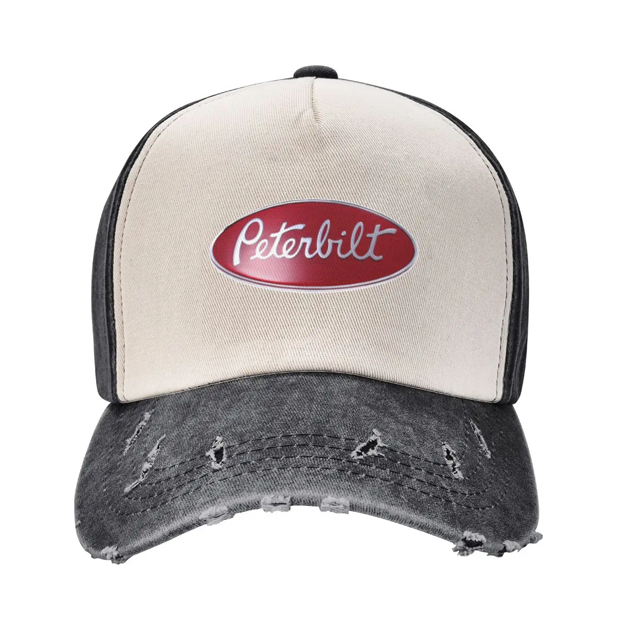 

peterbilt truck logo emblem Baseball Cap Snapback Cap Trucker Hat Unique hats Women's Beach Men's