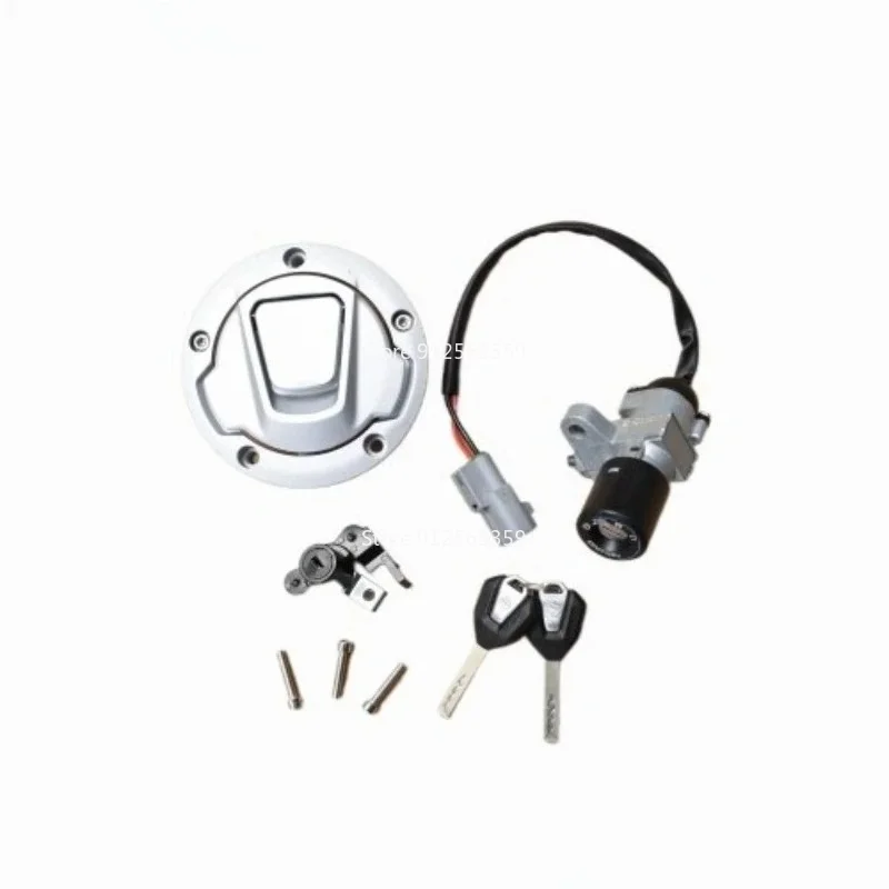 Motorcycle Ignition Key Switch Lock Fuel Oil Tank Cap For CFMOTO 450SR Original accessories