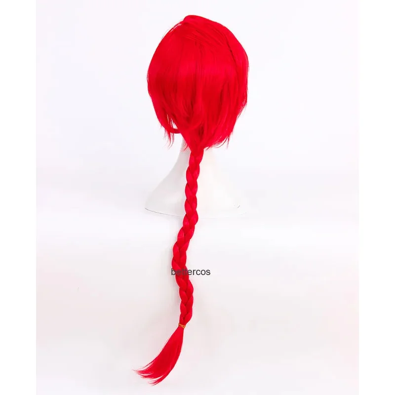 

Новый парик для косплея Ranma 1/2 Saotome Ranma, длинный красный термостойкий парик из синтетических волос + шапочка для парика CSSWEV4VV2025