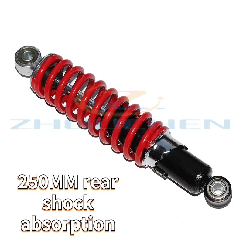 

50cc 125cc ATV Kart Rear Shock Absorber 250mm Off Road Vehicle Suspension Spring High Quality for Honda Yamaha Kawasaki Suzuki