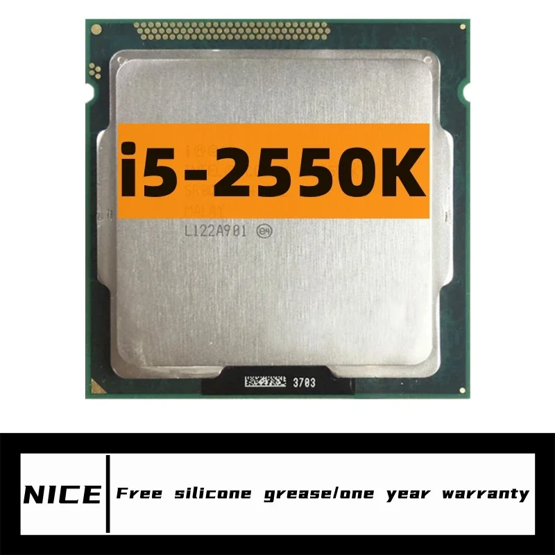 

Четырехъядерный процессор i5 2550K, 3,4 ГГц, разъем LGA 1155, 6 Мб кэш-памяти, TDP 95 Вт, быстрая доставка