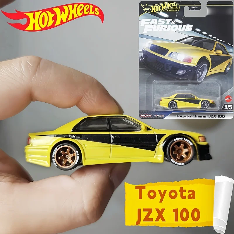 

Коллекционная модель автомобиля Hot Wheels Premium Fast & Furious Toyota Chaser Jzx 100 из литого металла для автолюбителей