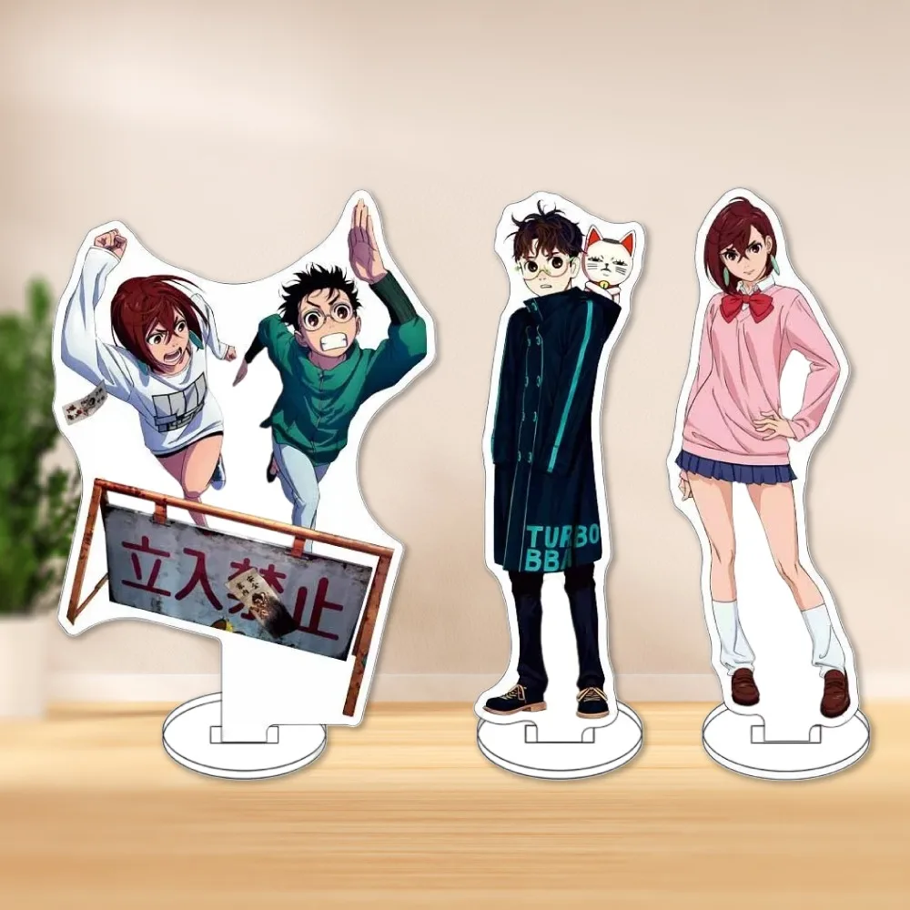 

Diy Custom Dandadan Takakura Ken Anime Figur Show Acrylic Stand Model Two-dimensional Cartoon Desktop Ornament Fashion Gifts