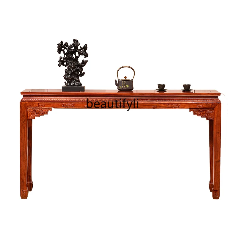 

Rosewood Flat Head a Long Narrow Table Rosewood Pieces Console Table Solid Wood Console Tables Chinese Style Buddha Shrine