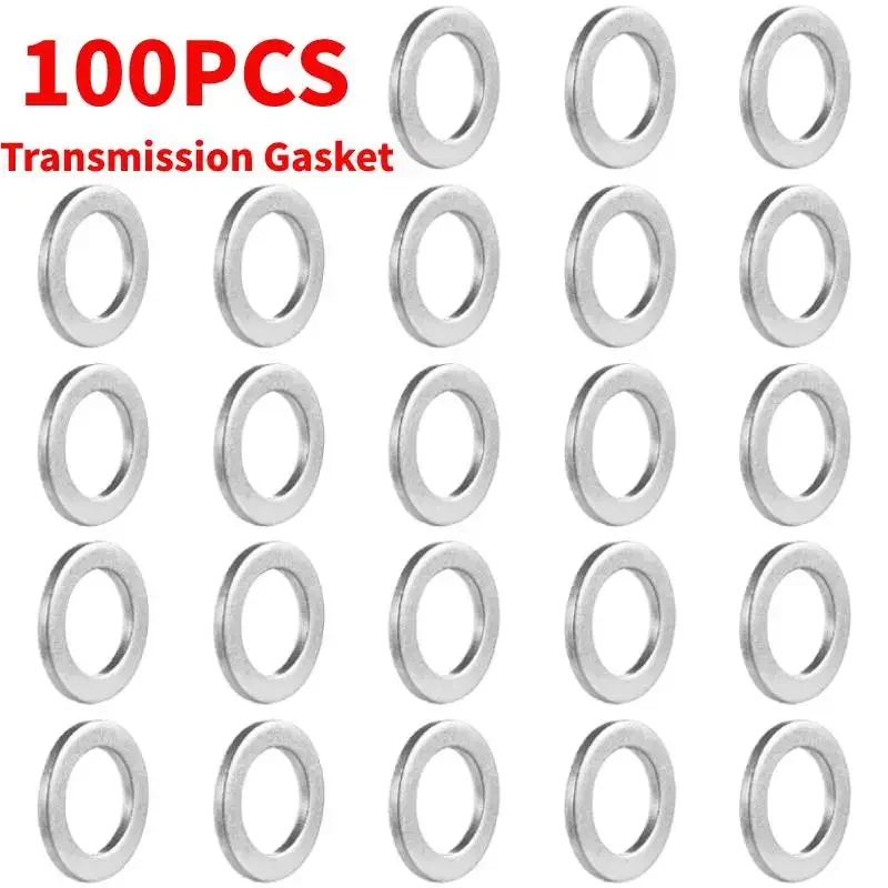 100-25PCS for Toyota Runner Avalon Camry Transmission Case Plug Gasket Automotive Oil Drain Plug Seal Gasket OE:9043018008