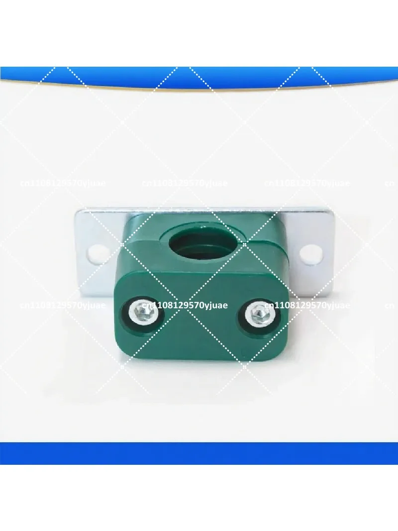 5pcs Plastic Pipe Clips Assortment Kit 6-35mm Diameter Tube Clamp Fastener for Bolted Pipe Mounting