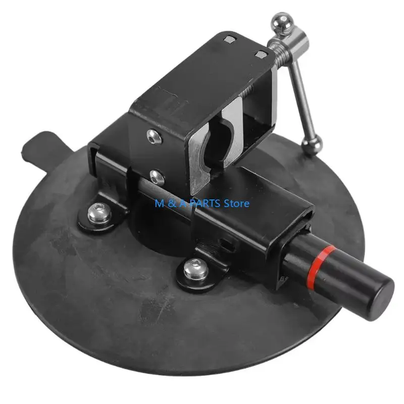 U1JF Weather Resistant Aluminum Alloy Flagpole Holder For Motorhome Car Suction Cup Mount