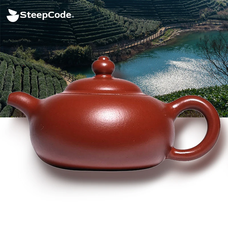 

"Yixing Zisha Teapot 'The Breathing Pot' - 110ml Original Mineral Clay Teapot"