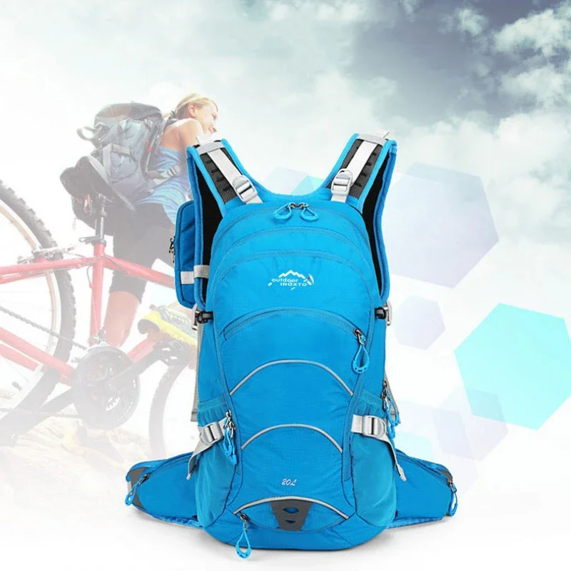 

Outdoor Backpack 20L Bracket Package Cycling Ruckpack Riding Water Bag Trekking Hiking Camping Climbing Running Sports Knapsack