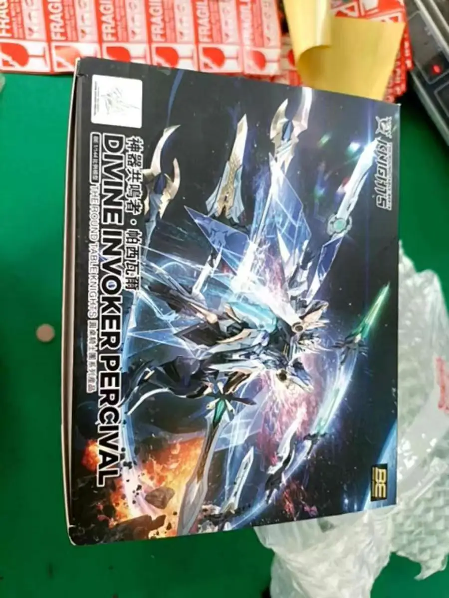 In Stock Original Snaa Hg 1/144 Sc-009 Divine Invoker-Percival Deluxe Edition Model Kit The Round Table Knights Action Figure
