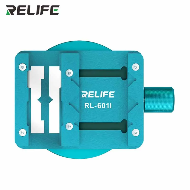 RELIFE RL-601I Mini Rotary Fixture Motherboard Chip Holder for Phone PCB IC Tin Planting Table Strong Base BGA Jig Platform