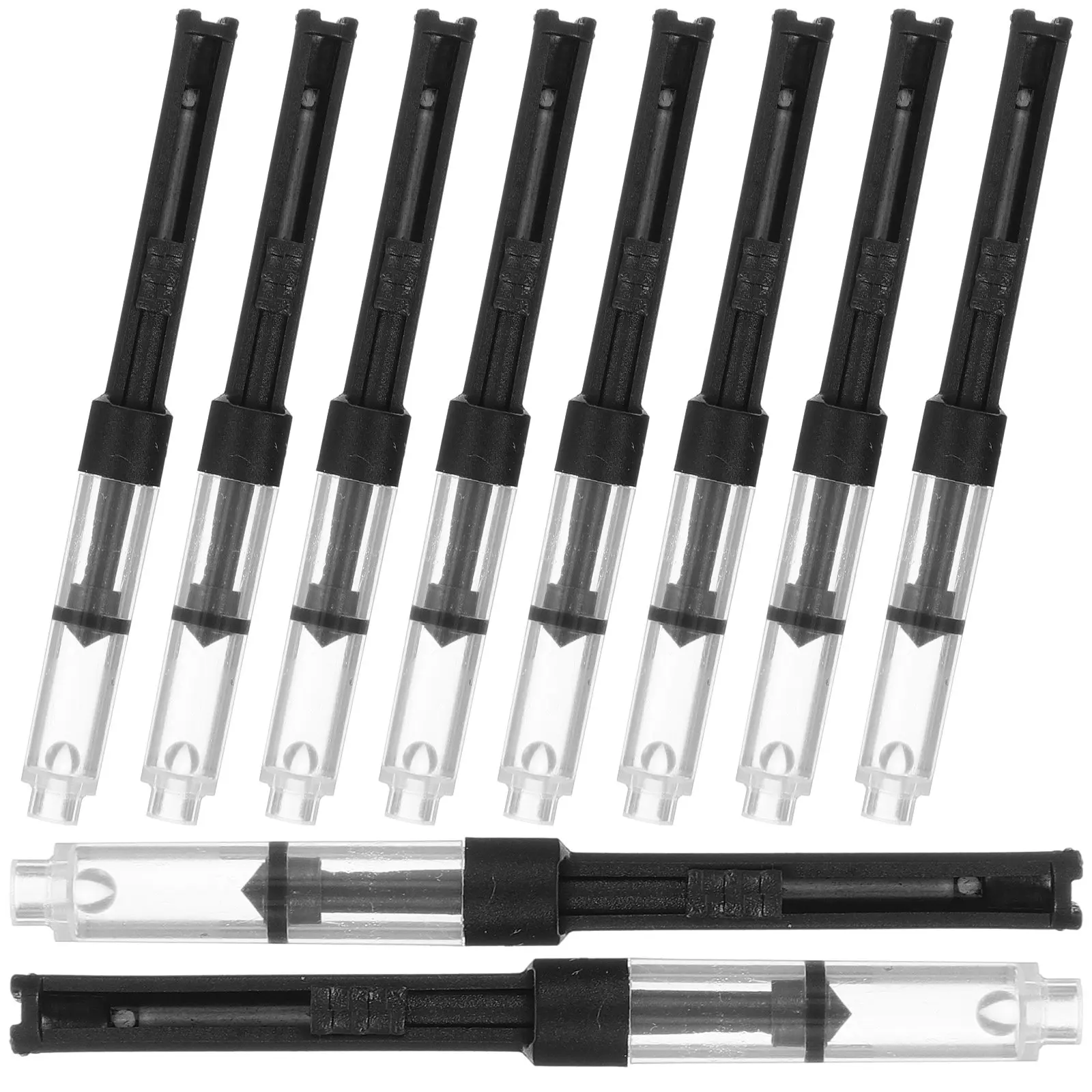 

10 шт. Аксессуары для перьевых ручек: сменные абсорберы-конвертеры для заправки чернил