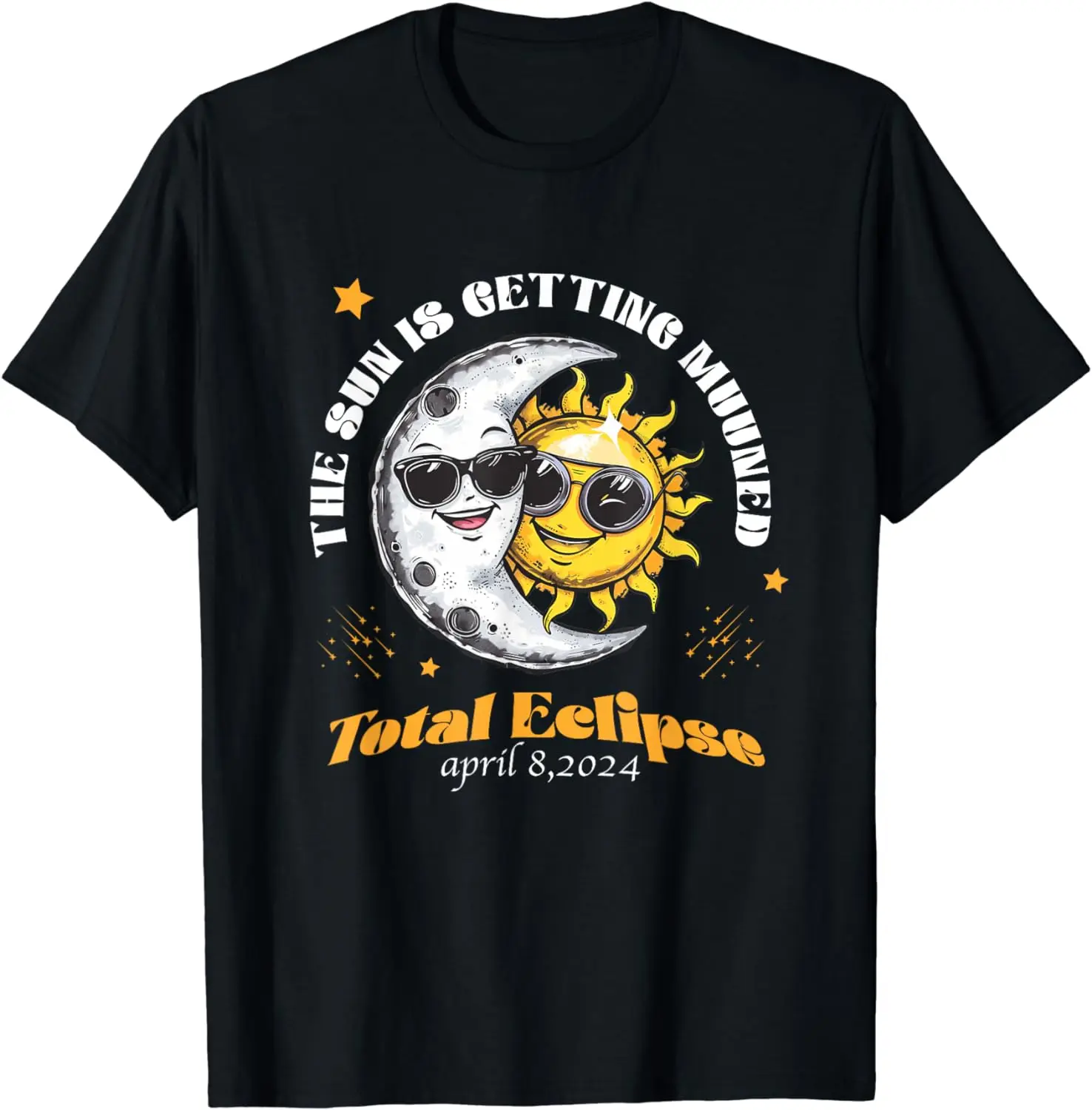 

Total Solar Eclipse Chase 2024 Sun Is Getting Mooned T-Shirt