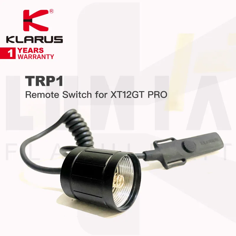 

KLARUS TRP1 дистанционный переключатель для фонарика XT12GT PRO, двойной переключатель на конце