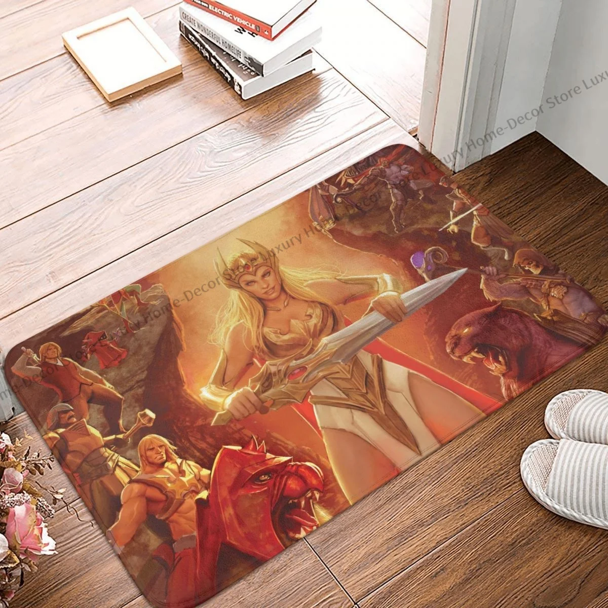 Non-slip Doormat Bath Mat She Ra Hallway Carpet Entrance Door Rug Indoor Decorative