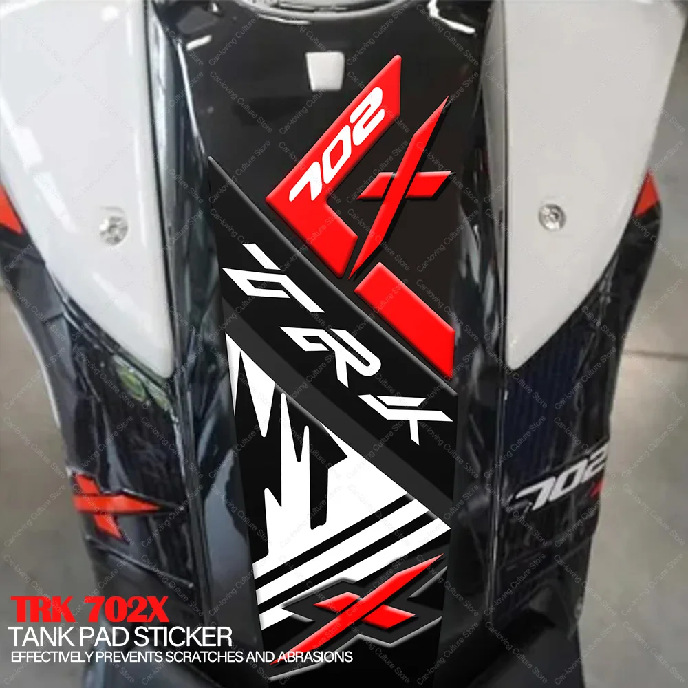 

For TRK 702X TRK702X Motorcycle Accessories Waterproof Protective Tank Pad Sticker 3D Epoxy Resin Protective Sticker