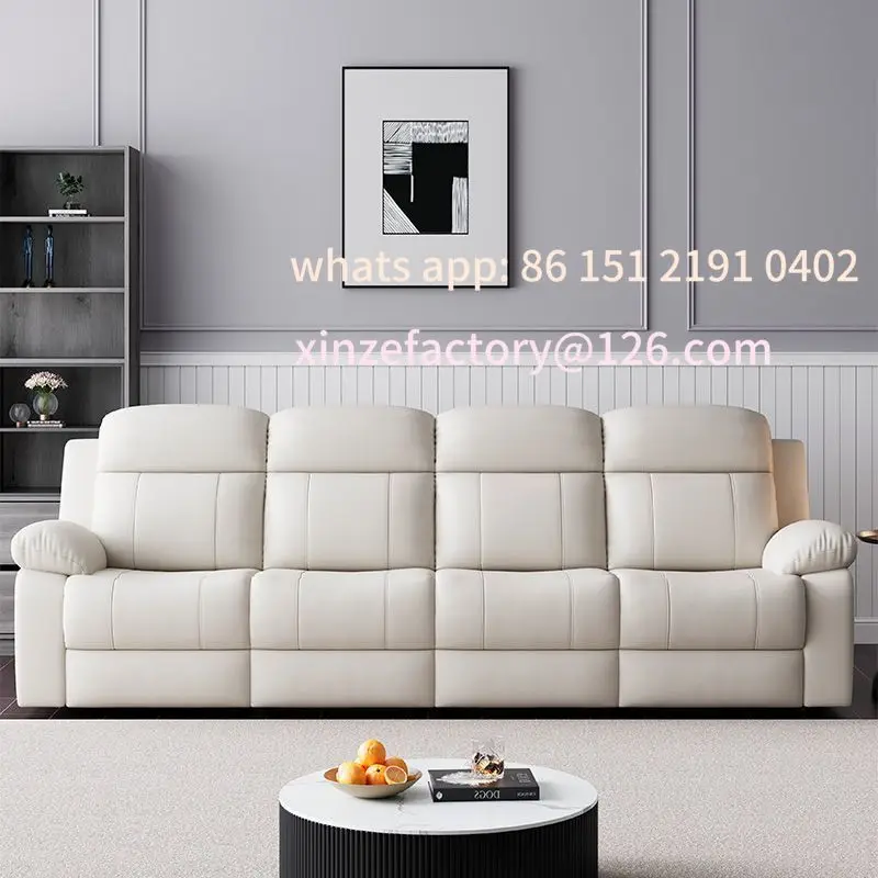 Customizable zero against the wall first-class space electric cabin home theater small apartment living room triple combination