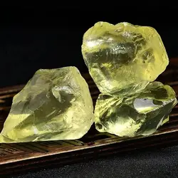 Natural Citrine Crystal Rough Yellow Stone Minerals Specimen Healing Home Decoration