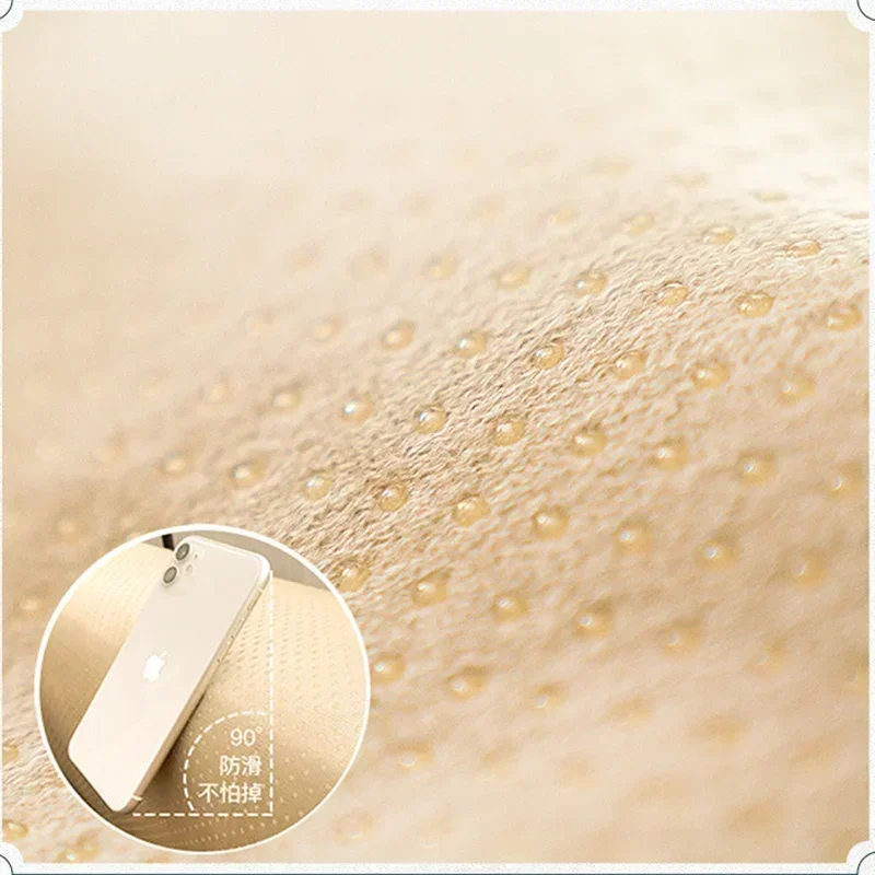 Luxury Cloud Pattern Sofa Towel Gold Edge Chinese Solid Color Thicken Chenille Sofa Cover Anti-slip Couch Covers for Living Room