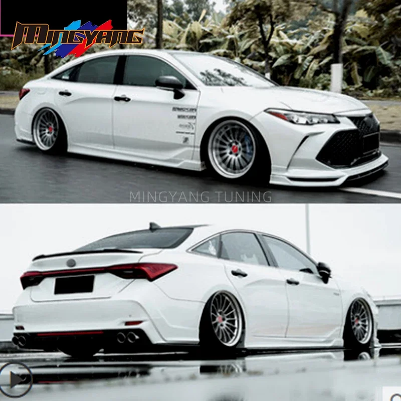 

Factory Hot Selling Best Price Bumper Lip Kit YOF Design Front Lip Side Skirt Rear Lip Body Kit 2019-2021 for AVALON Bodykit