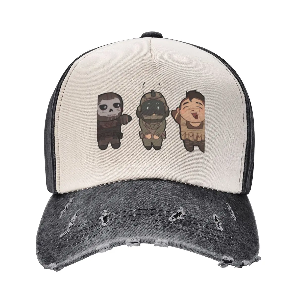 

Ghost, Roach and Soap Cute designs || COD Baseball Cap party Hat Cosplay Anime Women's Beach Outlet 2025 Men's
