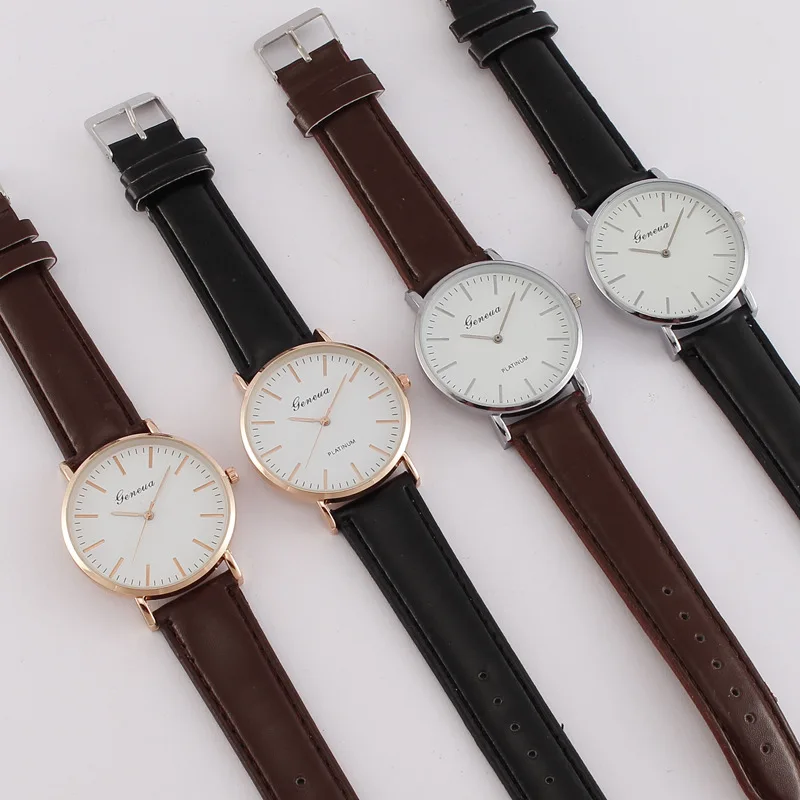 New Men\'s Watch Fashion Casual Ultra Thin Watches Simple Men Business Leather Quartz Wristwatch Clock Luxury Relogio Masculino