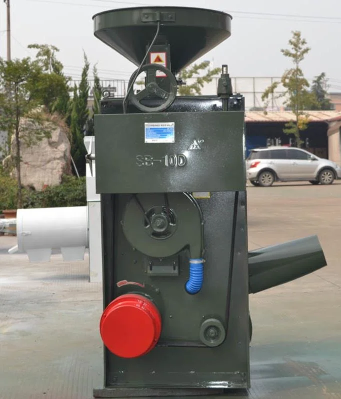 Machine de moulin à riz SB-50 complète avec polisseuse de riz