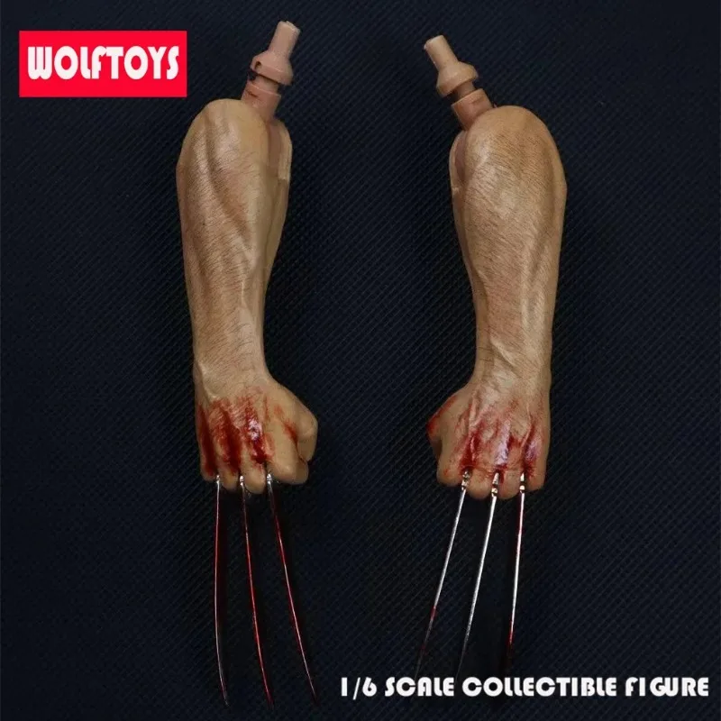 1/6 مقياس بالذئب البديل رجل العم الذئب الذراع قبضة مخلب نوع اليد ل Worldbox AT012 AT017 الجسم أرقام عمل لعبة مجسمة