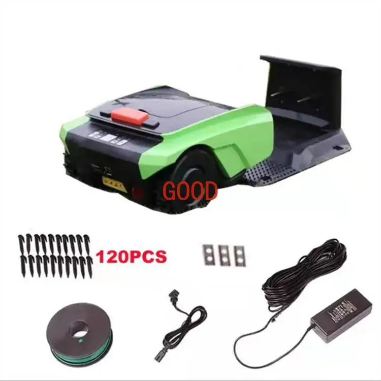 

Garden Villa Lawn Trimming Electric Mowing Robot Intelligent Mobile Phone Remote Control Greening Shredder Mower