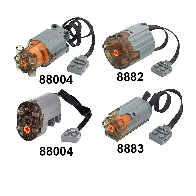 MOC Power Functions M/L/XL Motor Kit mit Hochgeschwindigkeitstechnologie für technisch kompatible Bausteine DIY-Projekte