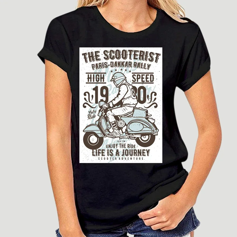 Sizes S-4XL  Shirt T Scooter Mod Mens Ska Vespa Lambretta S M Classic Tee summer tops men colthes