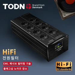 Filtre d'alimentation HiFi avec protection de montagne, anti-interférence, supporter ficateur de puissance audio PA, bandeau d'alimentation dédié à l'UE